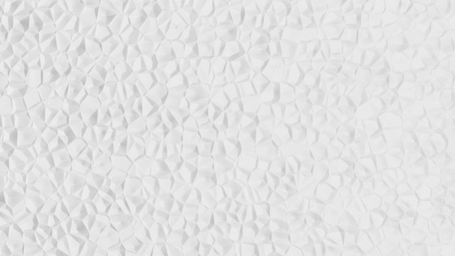 abstract white background of moving fine geometric structures - seamless looping