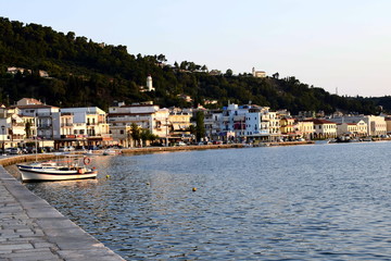 Fototapeta na wymiar sea view in the Greek island of Zakynthos