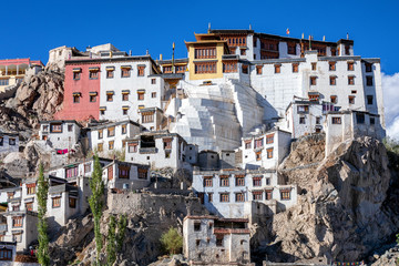 Fototapeta na wymiar Spituk Monastery or Spituk Gompa, Ladakh, Kashmir, India