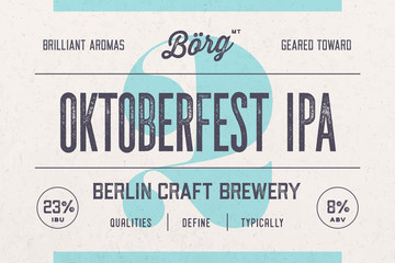 Vintage Minimal Label. Set of graphic modern vintage label