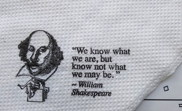 A Quote of William Shakespeare.