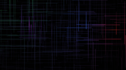 Neon strip cyberpunk background