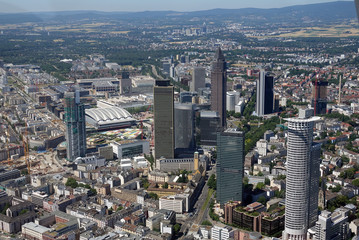 Skyline von Frankfurt