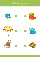 Vector matching game.