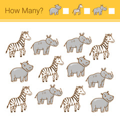 How many? Counting game.