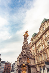 Fototapeta premium Plague Column in Vienna, Austria