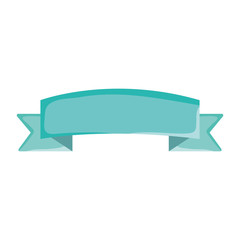 ribbon tape frame isolated icon