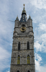 Fototapeta na wymiar Torre da igreja matriz que era usada como observatório de guarda da cidade para prevenir invasões.