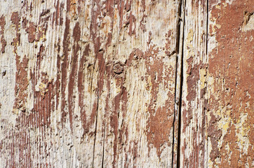 Wooden background, faded brown cover,photo