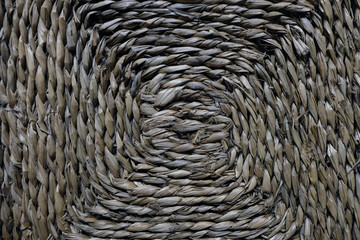 rattan closeup of texture