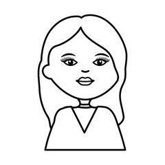 cute woman urban style character