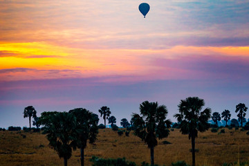 Balloon Safari at sunrise