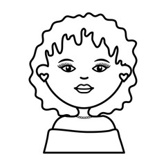 cute woman urban style character