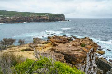hikink in the royal national park, providential lookout point, australia 49