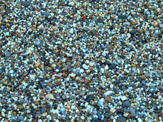 sea pebbles fine texture background