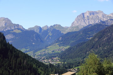 Fototapeta na wymiar Vallée d'Abondance en Haute-Savoie
