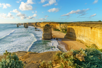 twelve apostles at sunset,great ocean road at port campbell, australia 29