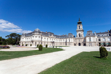 Festetics Palace in Keszthely, Hungary.