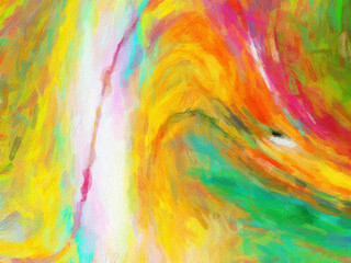 Psychedelic visual art abstract design pattern background, good for decorate banner, flyer, textile and fabric, canvas and paper print, craft hand drawn texture template, surreal form in bright colors
