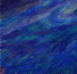 Psychedelic visual art abstract design pattern background, good for decorate banner, flyer, textile and fabric, canvas and paper print, craft hand drawn texture template, surreal form in bright colors