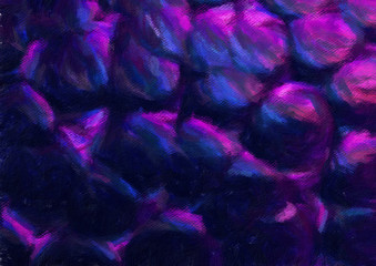 Psychedelic visual art abstract design pattern background, good for decorate banner, flyer, textile and fabric, canvas and paper print, craft hand drawn texture template, surreal form in bright colors