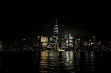 Lower Manhattan At Night