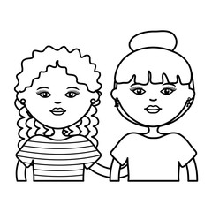 cute girls urban style characters