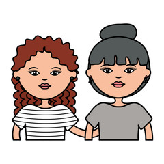 cute girls urban style characters