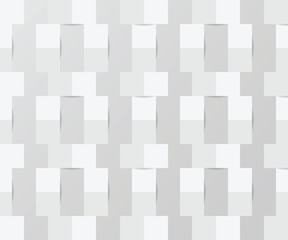 abstract background with white squares in 3D