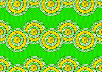 african fashion seamless pattern, vector illustration file. 