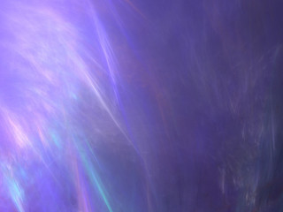 Abstract Purple Colored Illustration - Soft Iridescent Colorful Cloud of Brilliant Energy, Glowing Plasma. Smoke, Energy Discharge, Digital Flames, Artistic Design. Minimal Soft Background Image