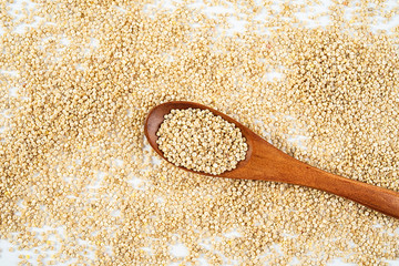 Full grain harvest of grain grain buckwheat rice