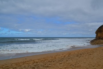 beach scene