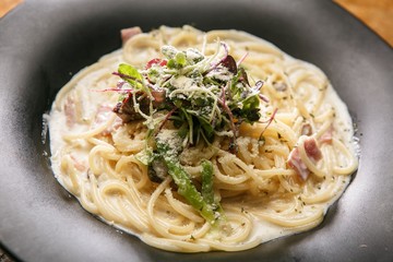 Pasta on a plate