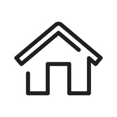 Obraz premium home icon vector design template