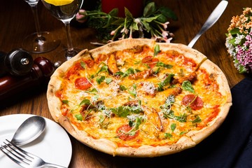 Western home-cooked food on a plate