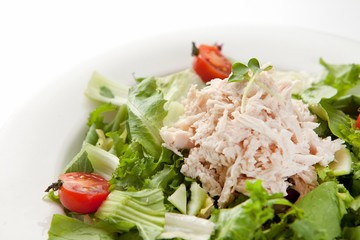 Chicken Salad on Plate