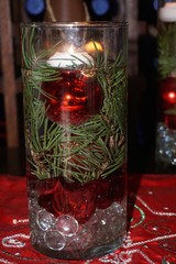 Christmas Candle Decor