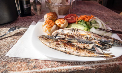 grilled fish