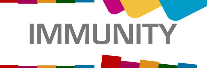 Immunity Colorful Rounded Squares Horizontal 