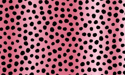 Leopard print design. Animal skin pattern.