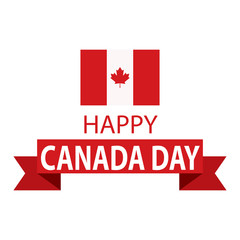 Fototapeta na wymiar Happy Canada Day