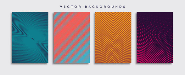 Minimal Vector cover designs. Future Poster template.