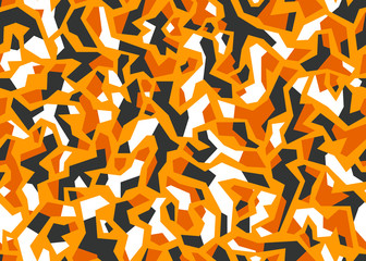 Modern Camouflage seamless pattern. Vector background illustration. For print, textile, web, home decor, fashion, surface, graphic design