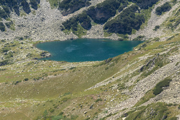 Landscape from Dzhano peak, Pirin Mountain, Bulgaria