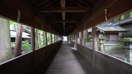 Suwa Taisha Shrine, Nagano, Japan.