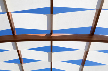 Ombreggiante in giardino