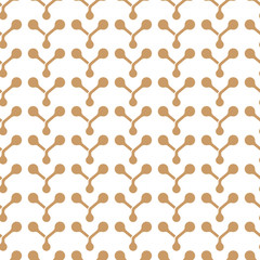 Vector geometrical brown atom vertical stripes