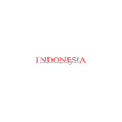 Logo Design for Indonesia with English-Arabic words in one design
