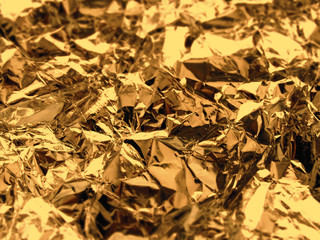Golden foil festive texture
